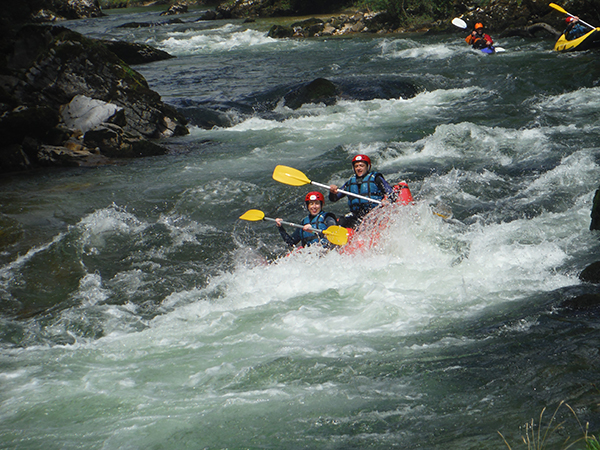 Canoa Raft en Cantabria 1